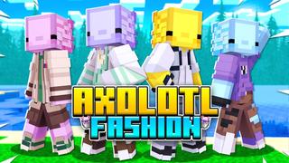 Thumbnail of the Minecraft Bedrock Marketplace product Axolotl Fashion created by Fall Studios.