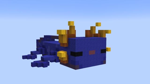 Screenshot of the Minecraft Bedrock Marketplace product Axolotl Skyblock created by Fall Studios.