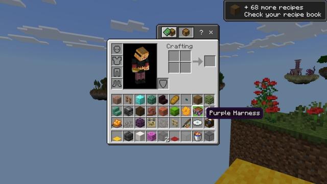 Screenshot of the Minecraft Bedrock Marketplace product Better One Block created by Fall Studios.