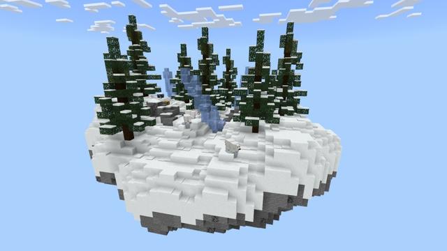 Screenshot of the Minecraft Bedrock Marketplace product Better One Block created by Fall Studios.