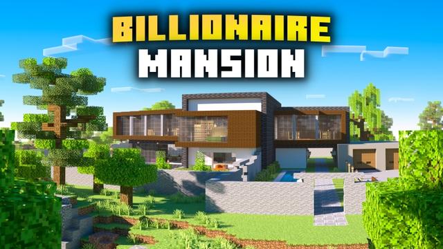 Thumbnail of the Minecraft Bedrock Marketplace product A Mansão dos Bilionários! created by Fall Studios.