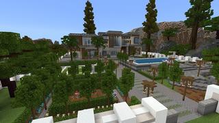 Screenshot of the Minecraft Bedrock Marketplace product Billionaire Mansion! created by Fall Studios.