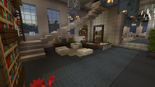 Screenshot of the Minecraft Bedrock Marketplace product Billionaire Mansion! created by Fall Studios.