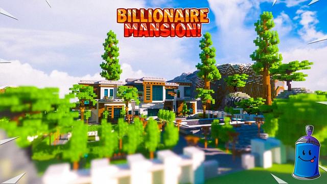 Thumbnail of the Minecraft Bedrock Marketplace product Billionaire Mansion! created by Fall Studios.