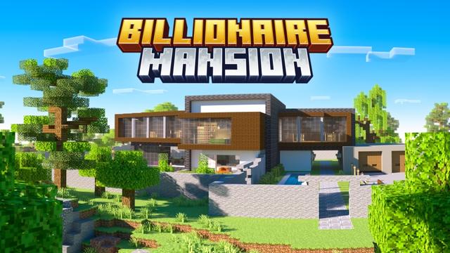 Thumbnail of the Minecraft Bedrock Marketplace product Billionaire's Mansion created by Fall Studios.