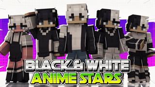 Thumbnail of the Minecraft Bedrock Marketplace product Black & White Anime Stars created by Fall Studios.