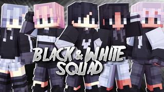 Thumbnail of the Minecraft Bedrock Marketplace product Black & White Squad created by Fall Studios.