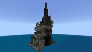 Screenshot of the Minecraft Bedrock Marketplace product Black Tower Base created by Fall Studios.