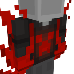 Thumbnail of the Minecraft Bedrock Marketplace product Bold Deep Red Fire Hoodie created by Fall Studios.