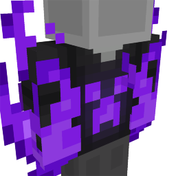 Thumbnail of the Minecraft Bedrock Marketplace product Bold Purple Fire Hoodie created by Fall Studios.