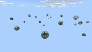 Screenshot of the Minecraft Bedrock Marketplace product Bubbles Skyblock created by Fall Studios.