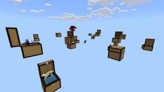 Screenshot of the Minecraft Bedrock Marketplace product Chest Skyblock created by Fall Studios.