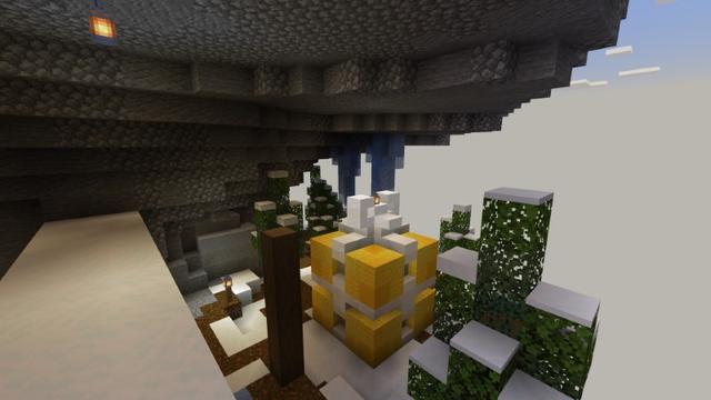 Screenshot of the Minecraft Bedrock Marketplace product Christmas Parkour created by Fall Studios.
