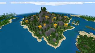 Screenshot of the Minecraft Bedrock Marketplace product Classic Lucky Blocks created by Fall Studios.