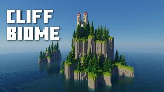 Thumbnail of the Minecraft Bedrock Marketplace product Cliff Biome created by Fall Studios.