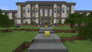 Screenshot of the Minecraft Bedrock Marketplace product Craftable Lucky Blocks created by Fall Studios.