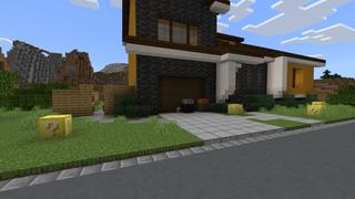 Screenshot of the Minecraft Bedrock Marketplace product Craftable Lucky Blocks created by Fall Studios.