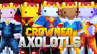 Thumbnail of the Minecraft Bedrock Marketplace product Crowned Axolotls created by Fall Studios.