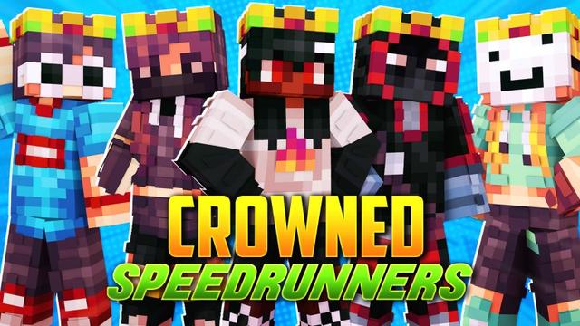 Thumbnail of the Minecraft Bedrock Marketplace product Crowned Speedrunners created by Fall Studios.