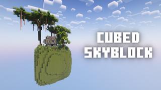 Thumbnail of the Minecraft Bedrock Marketplace product Cubed Skyblock created by Fall Studios.