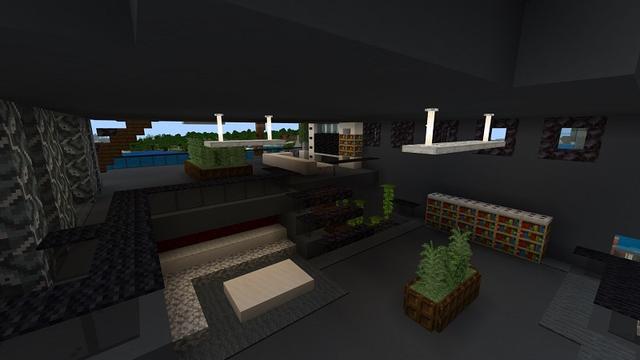 Screenshot of the Minecraft Bedrock Marketplace product Cyber Mansion created by Fall Studios.