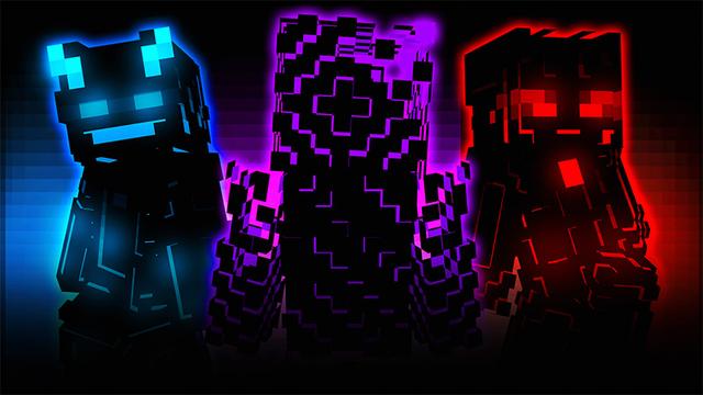 Thumbnail of the Minecraft Bedrock Marketplace product Cyber Phantoms created by Fall Studios.