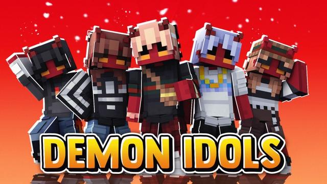 Thumbnail of the Minecraft Bedrock Marketplace product Demon Idols created by Fall Studios.