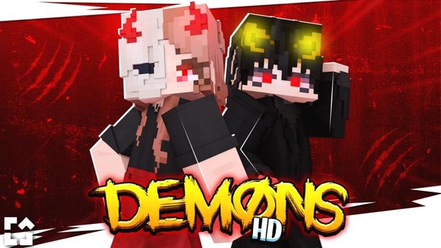 Thumbnail of the Minecraft Bedrock Marketplace product Demons HD created by Fall Studios.