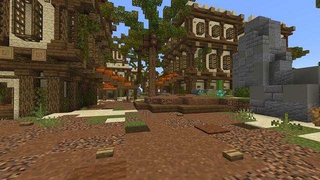 Screenshot of the Minecraft Bedrock Marketplace product Desert Snake created by Fall Studios.