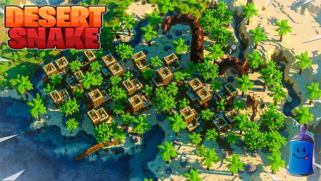 Thumbnail of the Minecraft Bedrock Marketplace product Desert Snake created by Fall Studios.