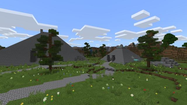 Screenshot of the Minecraft Bedrock Marketplace product Diamond Temple created by Fall Studios.