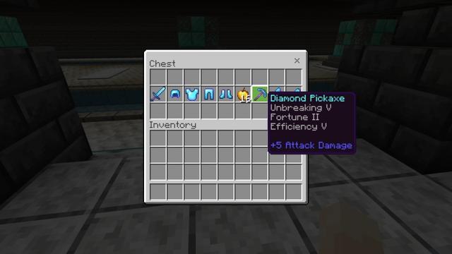 Screenshot of the Minecraft Bedrock Marketplace product Diamond Temple created by Fall Studios.