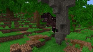 Screenshot of the Minecraft Bedrock Marketplace product Dinosaur Adventure created by Fall Studios.