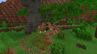Screenshot of the Minecraft Bedrock Marketplace product Dinosaur Adventure created by Fall Studios.