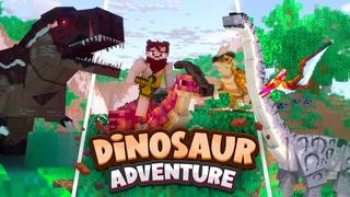 Thumbnail of the Minecraft Bedrock Marketplace product L'aventure des dinosaures created by Fall Studios.