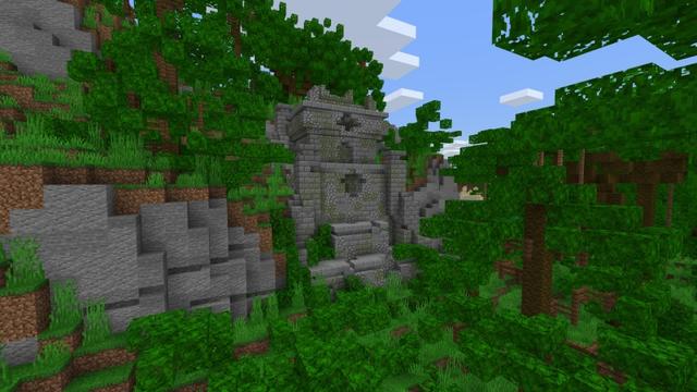 Screenshot of the Minecraft Bedrock Marketplace product Dinosaur World created by Fall Studios.