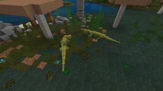 Screenshot of the Minecraft Bedrock Marketplace product Dinosaurs! created by Fall Studios.