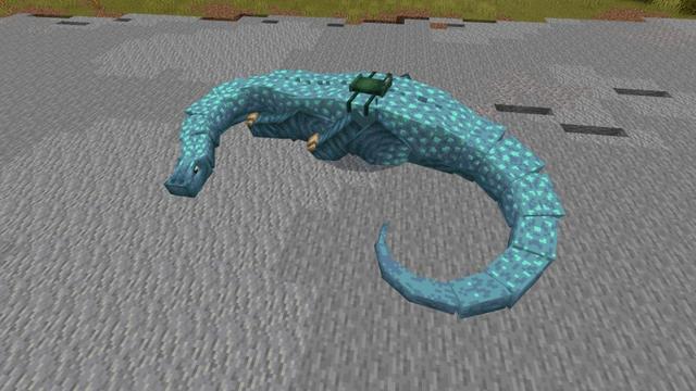Screenshot of the Minecraft Bedrock Marketplace product Dinosaurs created by Fall Studios.