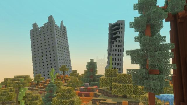 Screenshot of the Minecraft Bedrock Marketplace product Dinosaurs created by Fall Studios.