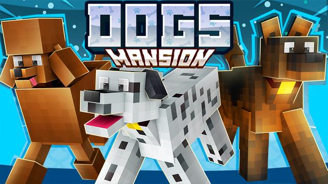 Thumbnail of the Minecraft Bedrock Marketplace product Dogs Mansion created by Fall Studios.