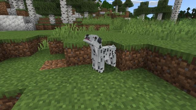 Screenshot of the Minecraft Bedrock Marketplace product Dogs created by Fall Studios.