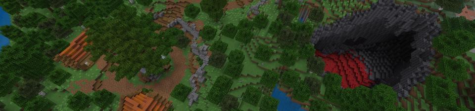 Panorama of the Minecraft Bedrock Marketplace product Dragon Adventure created by Fall Studios.