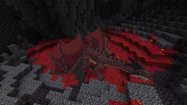 Screenshot of the Minecraft Bedrock Marketplace product Dragon Adventure created by Fall Studios.