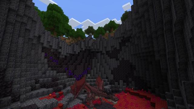 Screenshot of the Minecraft Bedrock Marketplace product Dragon Adventure created by Fall Studios.