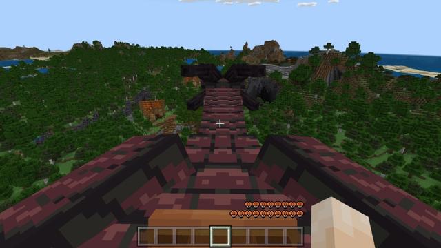 Screenshot of the Minecraft Bedrock Marketplace product Dragon Adventure created by Fall Studios.