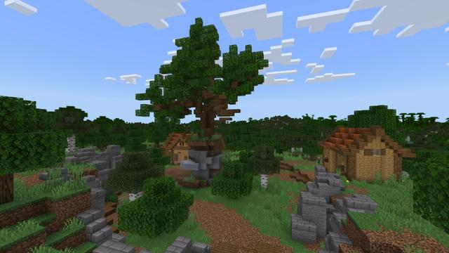 Screenshot of the Minecraft Bedrock Marketplace product Dragon Adventure created by Fall Studios.