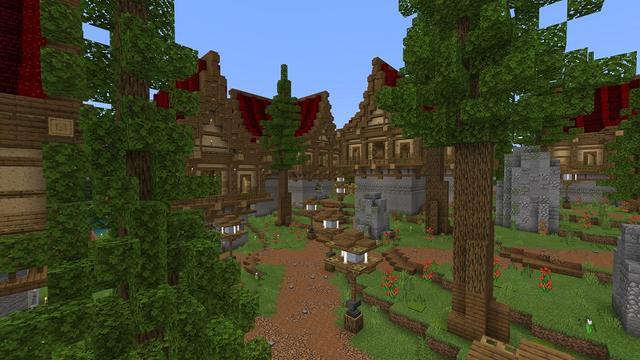 Screenshot of the Minecraft Bedrock Marketplace product Dragon Nest created by Fall Studios.
