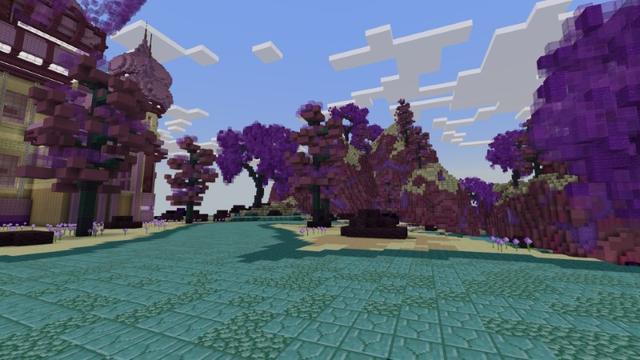 Screenshot of the Minecraft Bedrock Marketplace product End Temple created by Fall Studios.