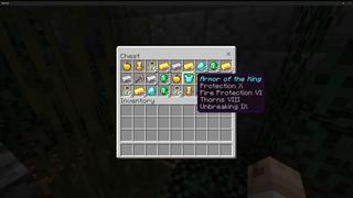 Screenshot of the Minecraft Bedrock Marketplace product Epic Loot created by Fall Studios.