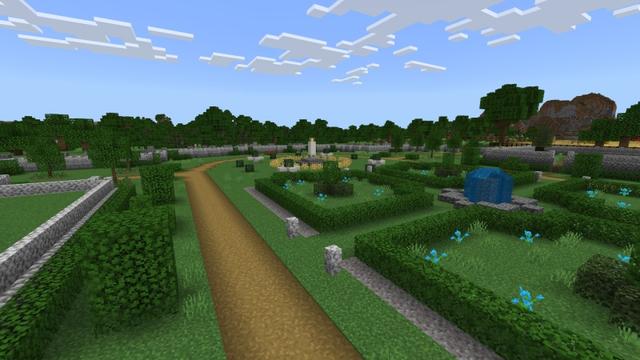 Screenshot of the Minecraft Bedrock Marketplace product Every drop is random created by Fall Studios.